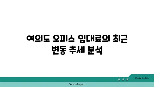 여의도 오피스 임대료 인플레이션: 시간 경과에 따른 비용 변동 이해