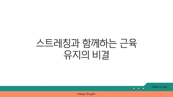 30대 남성의 근육 유지를 위한 요가