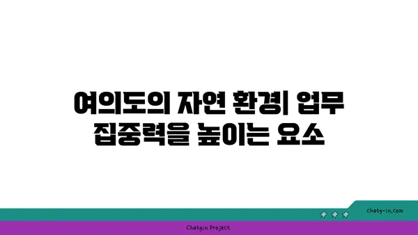 여의도, 오피스로 완벽한 입지 선택하기
