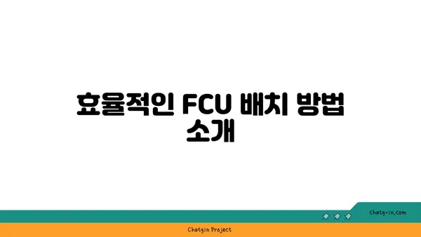 여의도 오피스용 FCU 설치 가이드