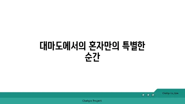 나홀로 대마도 여행: 미우다 해변, 히타카츠, 나가시노유 온천