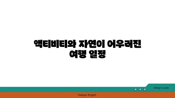 대만 지열곡과 친수공원으로 떠나는 3일간의 여행