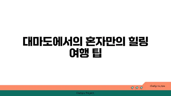 나홀로 대마도 여행: 미우다 해변, 토요코인 히타카츠, 나가시노유 온천