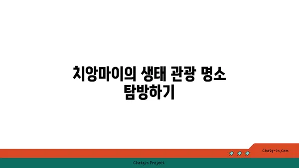 친환경적인 치앙마이 탐험