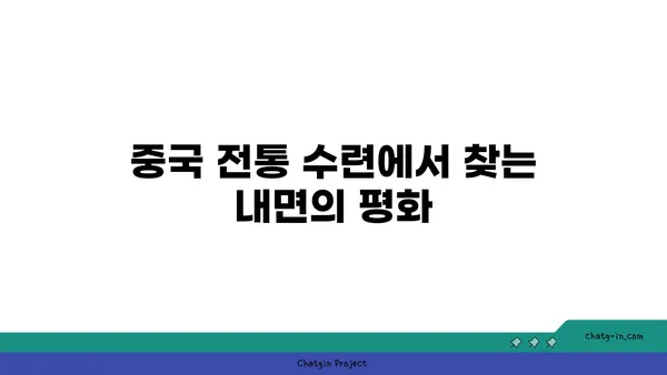 타오 요가와 중국 전통 수련의 조화