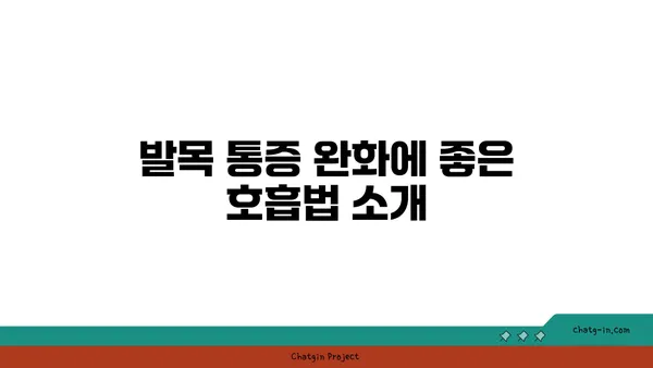 발목 통증 완화를 위한 요가 스트레칭법 추천