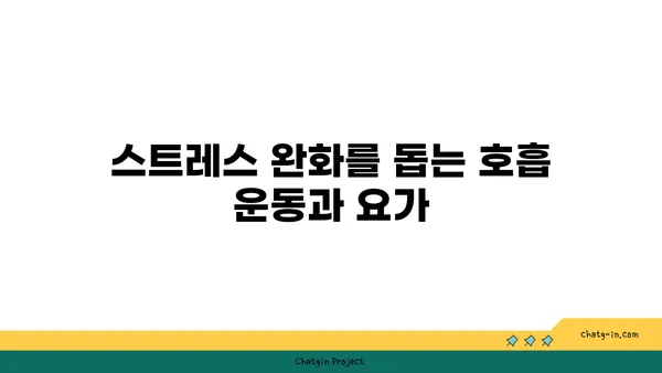 스트레스 많은 현대인을 위한 요가 추천