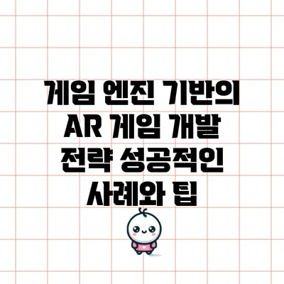게임 엔진 기반의 AR 게임 개발 전략: 성공적인 사례와 팁