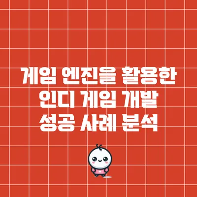 게임 엔진을 활용한 인디 게임 개발 성공 사례 분석