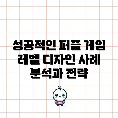 성공적인 퍼즐 게임 레벨 디자인 사례 분석과 전략