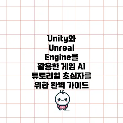 Unity와 Unreal Engine을 활용한 게임 AI 튜토리얼: 초심자를 위한 완벽 가이드