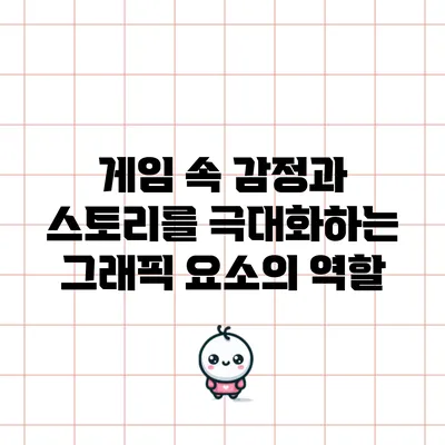 게임 속 감정과 스토리를 극대화하는 그래픽 요소의 역할