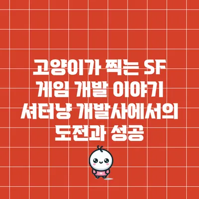 고양이가 찍는 SF 게임 개발 이야기: 셔터냥 개발사에서의 도전과 성공