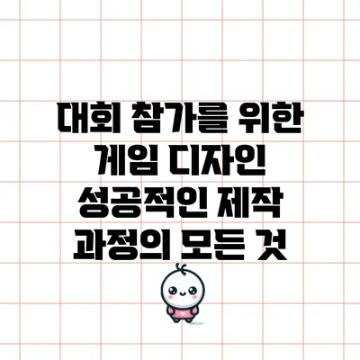 대회 참가를 위한 게임 디자인: 성공적인 제작 과정의 모든 것