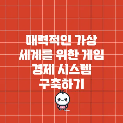 매력적인 가상 세계를 위한 게임 경제 시스템 구축하기