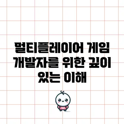 멀티플레이어 게임 개발자를 위한 깊이 있는 이해