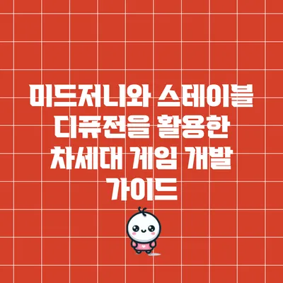 미드저니와 스테이블 디퓨전을 활용한 차세대 게임 개발 가이드