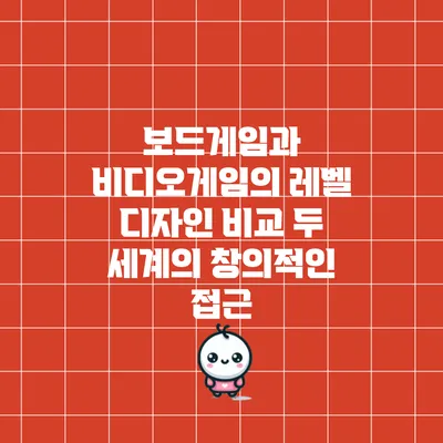 보드게임과 비디오게임의 레벨 디자인 비교: 두 세계의 창의적인 접근