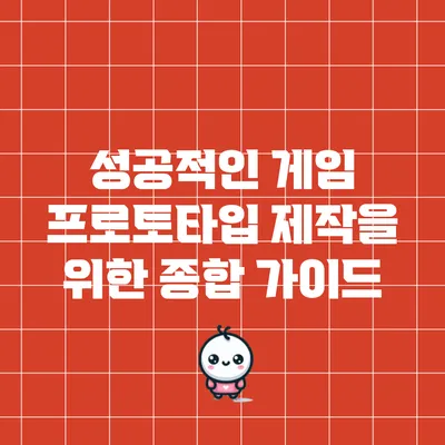 성공적인 게임 프로토타입 제작을 위한 종합 가이드