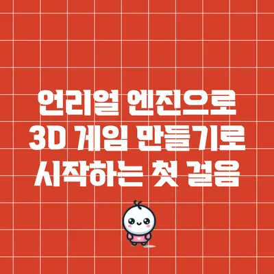 언리얼 엔진으로 3D 게임 만들기로 시작하는 첫 걸음