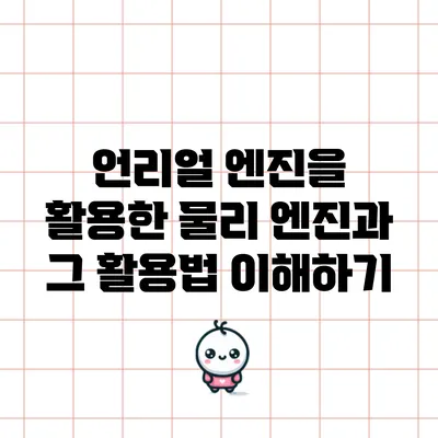 언리얼 엔진을 활용한 물리 엔진과 그 활용법 이해하기