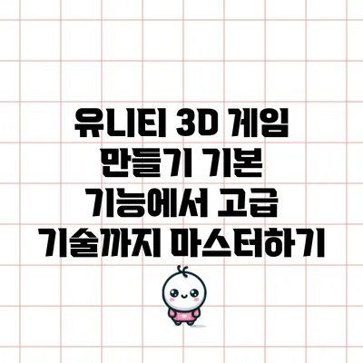 유니티 3D 게임 만들기: 기본 기능에서 고급 기술까지 마스터하기