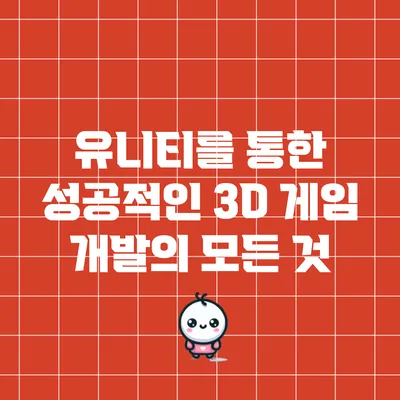 유니티를 통한 성공적인 3D 게임 개발의 모든 것