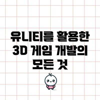 유니티를 활용한 3D 게임 개발의 모든 것