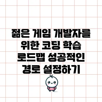 젊은 게임 개발자를 위한 코딩 학습 로드맵: 성공적인 경로 설정하기