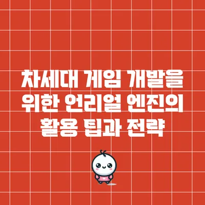 차세대 게임 개발을 위한 언리얼 엔진의 활용 팁과 전략