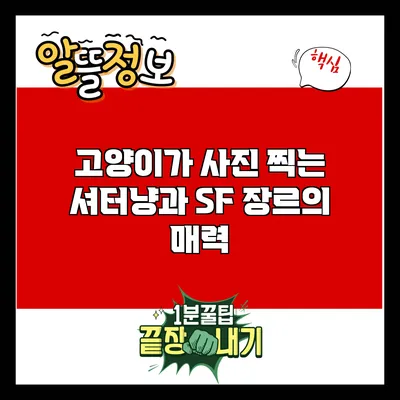고양이가 사진 찍는 셔터냥과 SF 장르의 매력